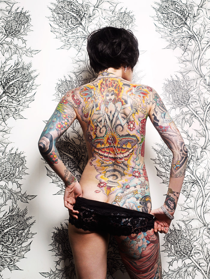 tattooed girls. Blog: suicide girl tattoo